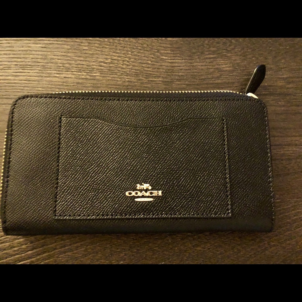 Black Coach Wallet